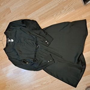 H&M hm Dark Green Dress size Medium NWT